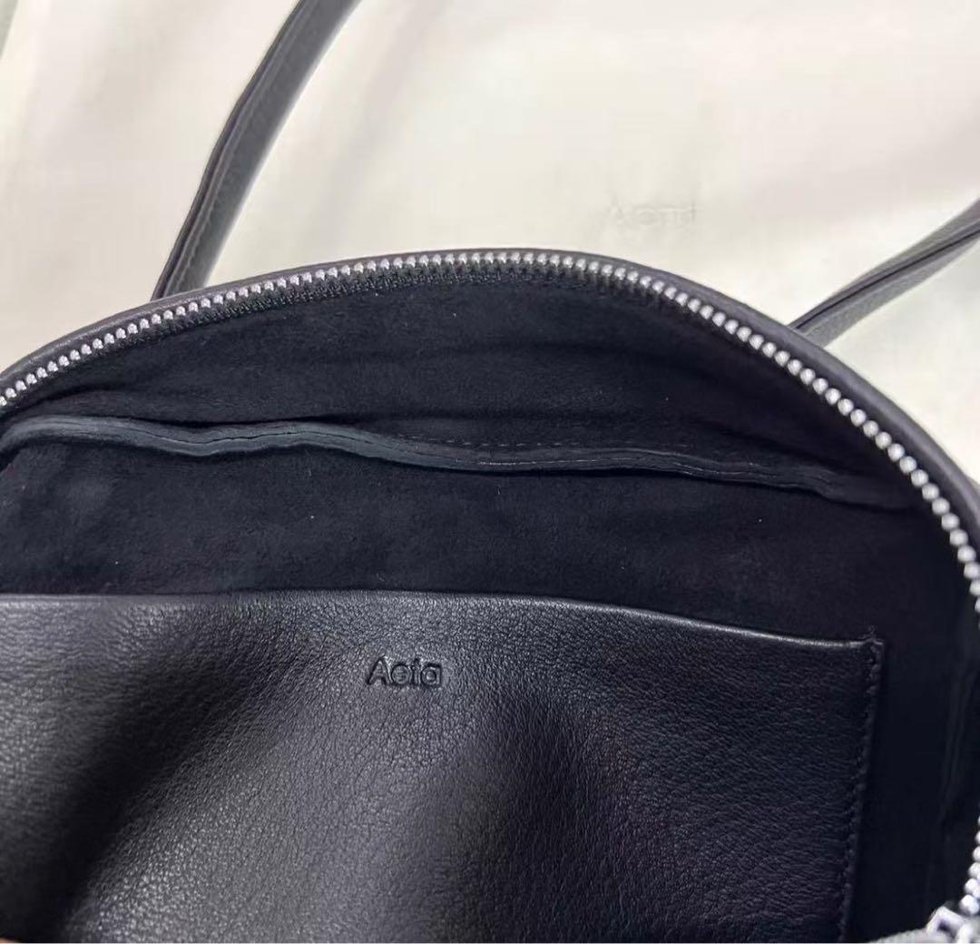 Aeta SQUARE BOSTON ロング ハンドル バッグb、