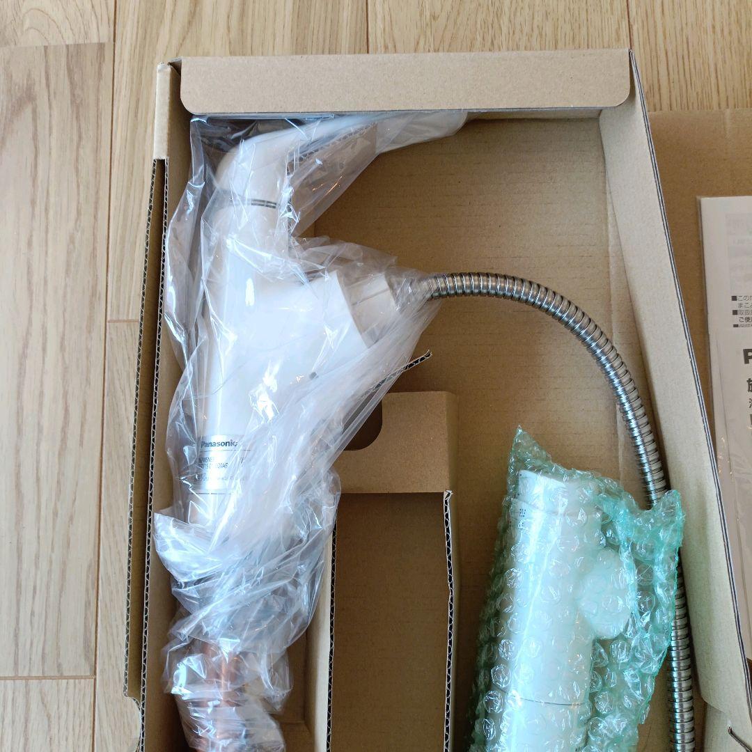 パナソニック　混合水栓サラサラワイドシャワー浄水器一体　JUA06FWSNEB