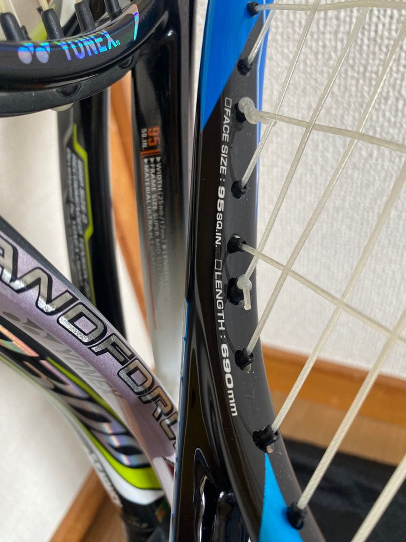 軟式テニス　ラケット　グリップテープ　エッジガード　ケース付き(1つ)まとめ売り