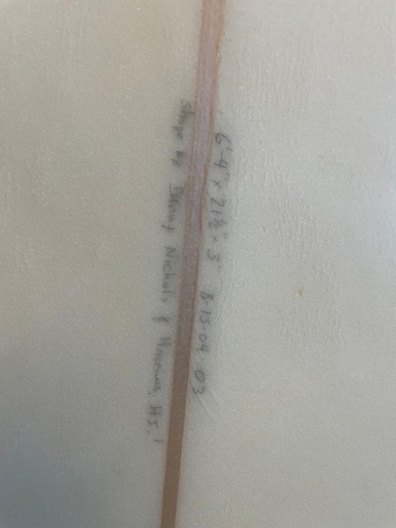 週末値下げ　RUSS-K サーフボード　手渡し