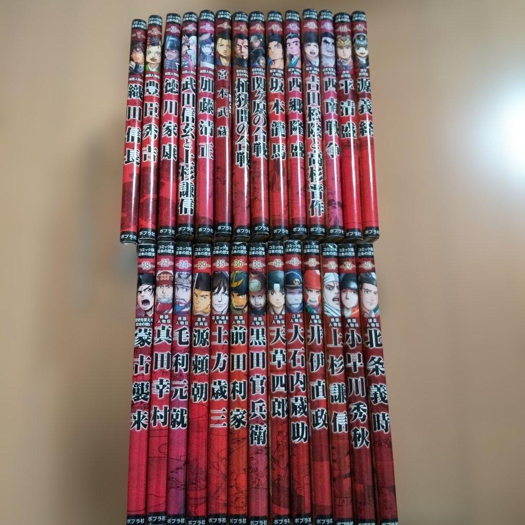 コミック版日本の歴史27冊セット