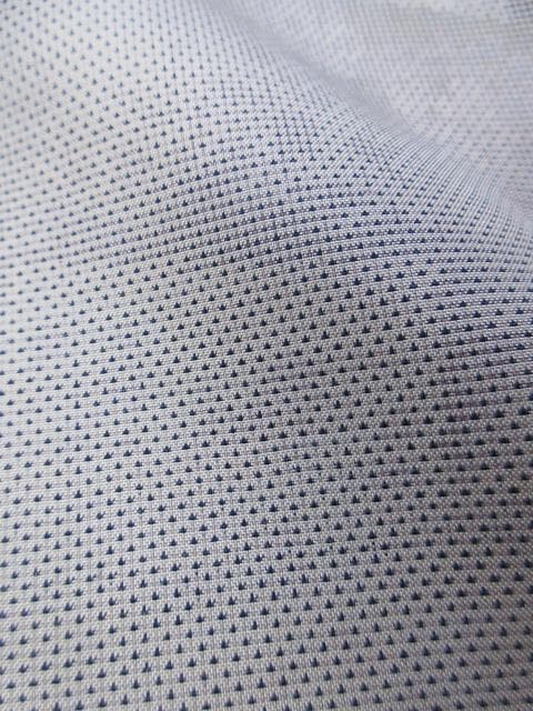 新古品！白大島紬＊７マルキ＊本場大島紬＊色紙文＊着物＊１５９ｃｍ＊裄６３