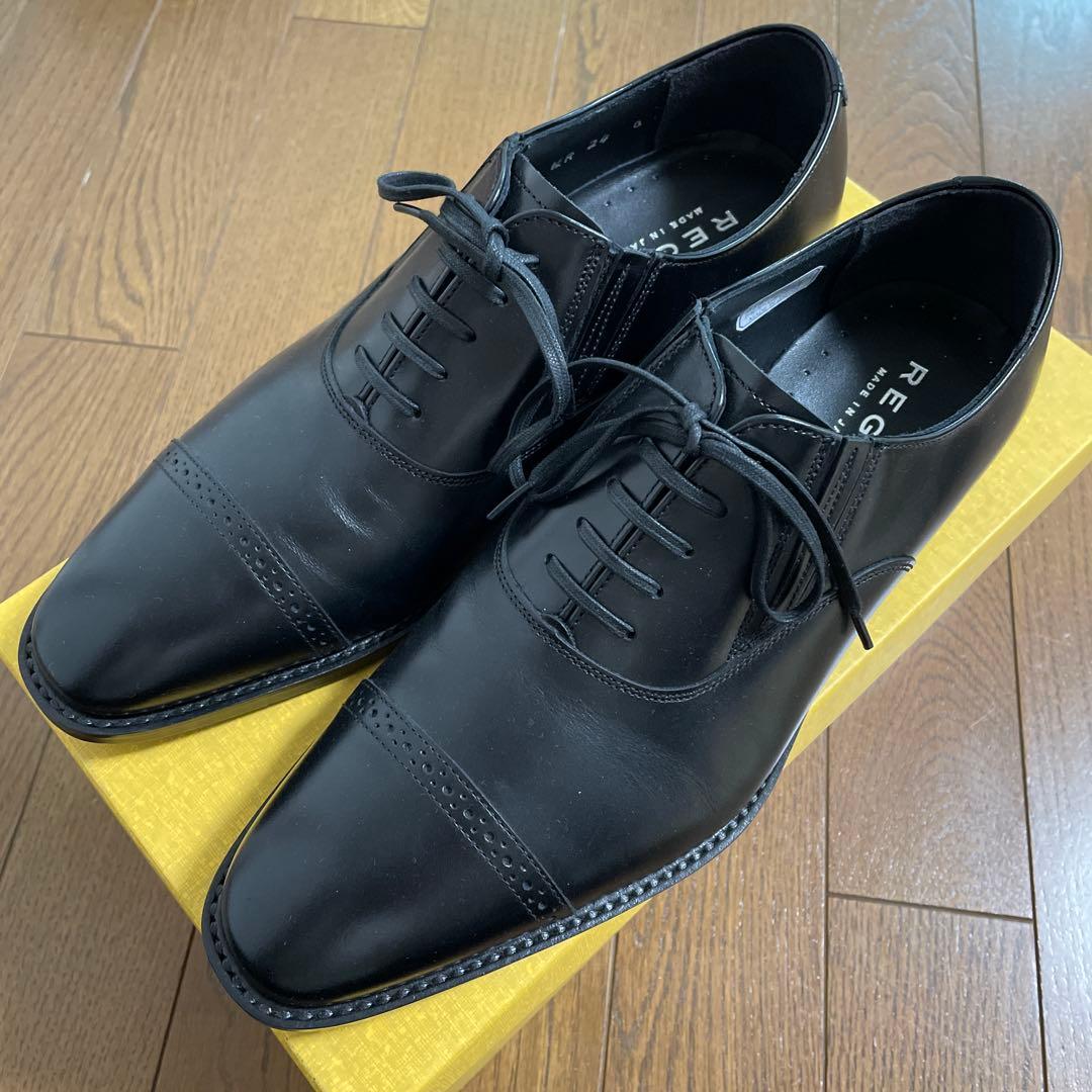 REGALリーガル　メンズ革靴　ビジネスシューズ　24㎝ 黒　ドレスシューズ