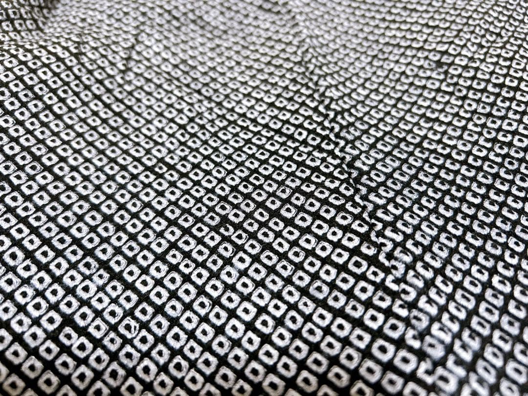 総絞り被布フルセット♡七五三　3歳　男の子　一式　黒系　鷹