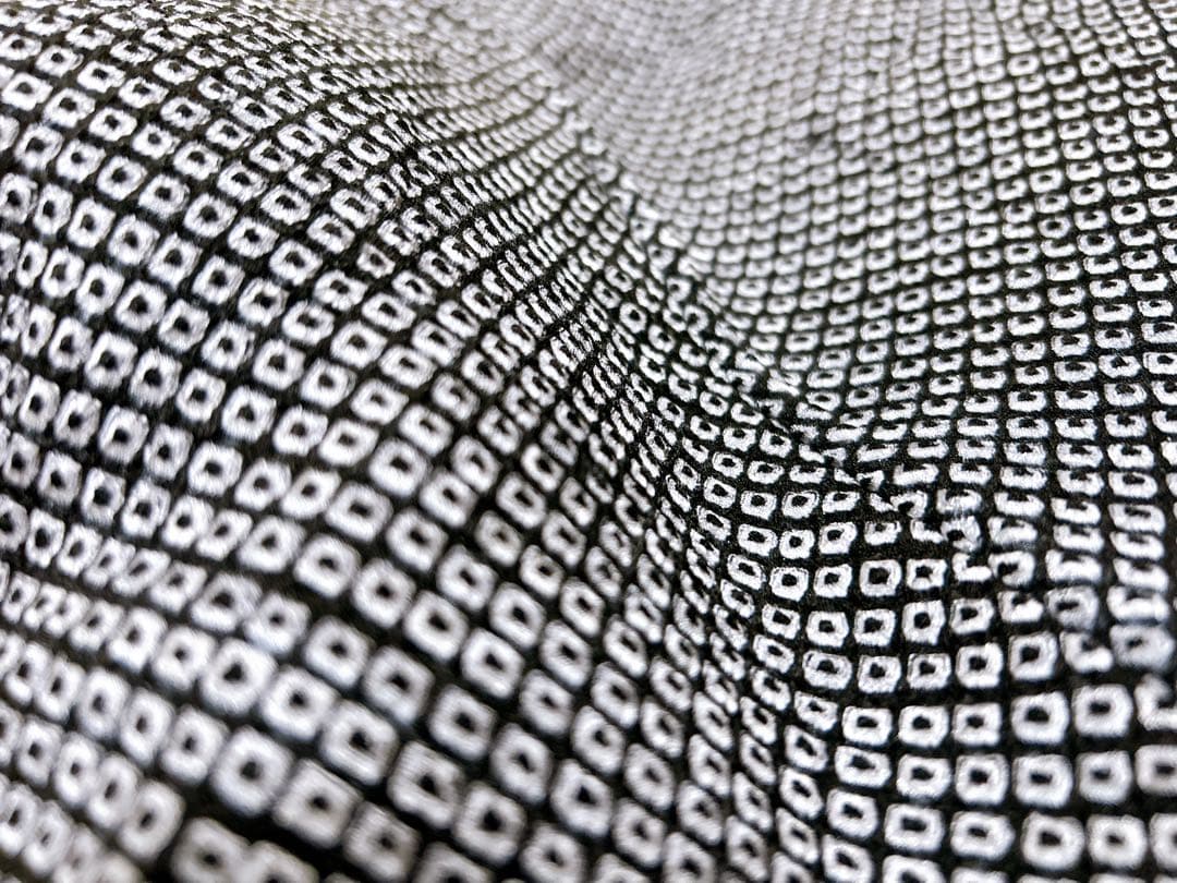 総絞り被布フルセット♡七五三　3歳　男の子　一式　黒系　鷹