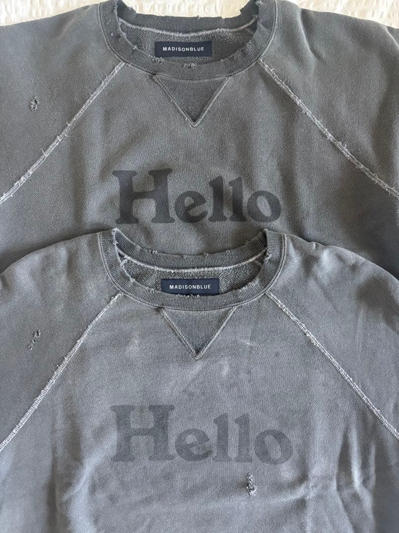 MADISONBLUE マディソンブルー10周年限定Helloスウェト　サイズ1