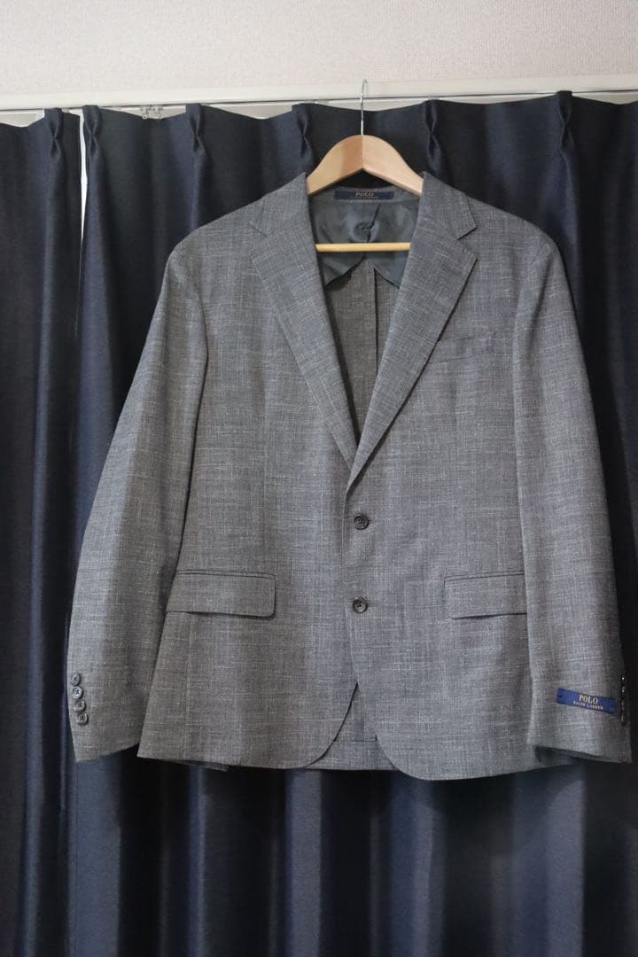 グレー ジャケット 2つボタン　ラルフローレン　38 S
