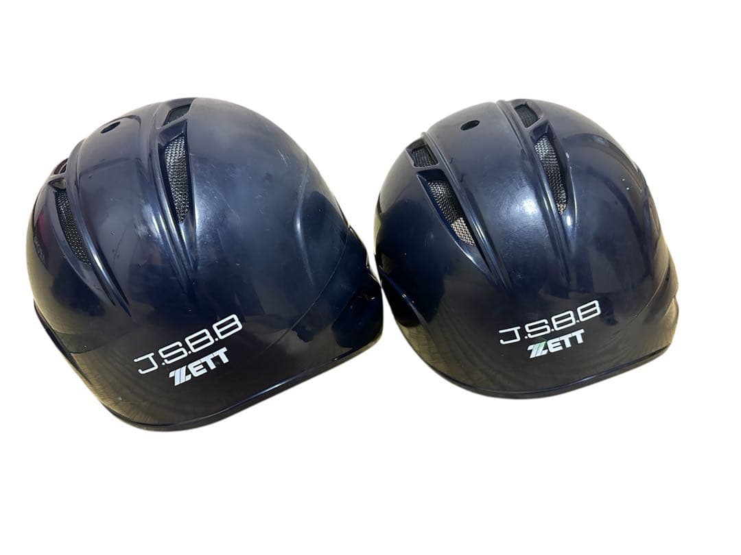 ZETT 片耳 軟式 ヘルメット 全Lサイズ 5個セット ネイビー 野球