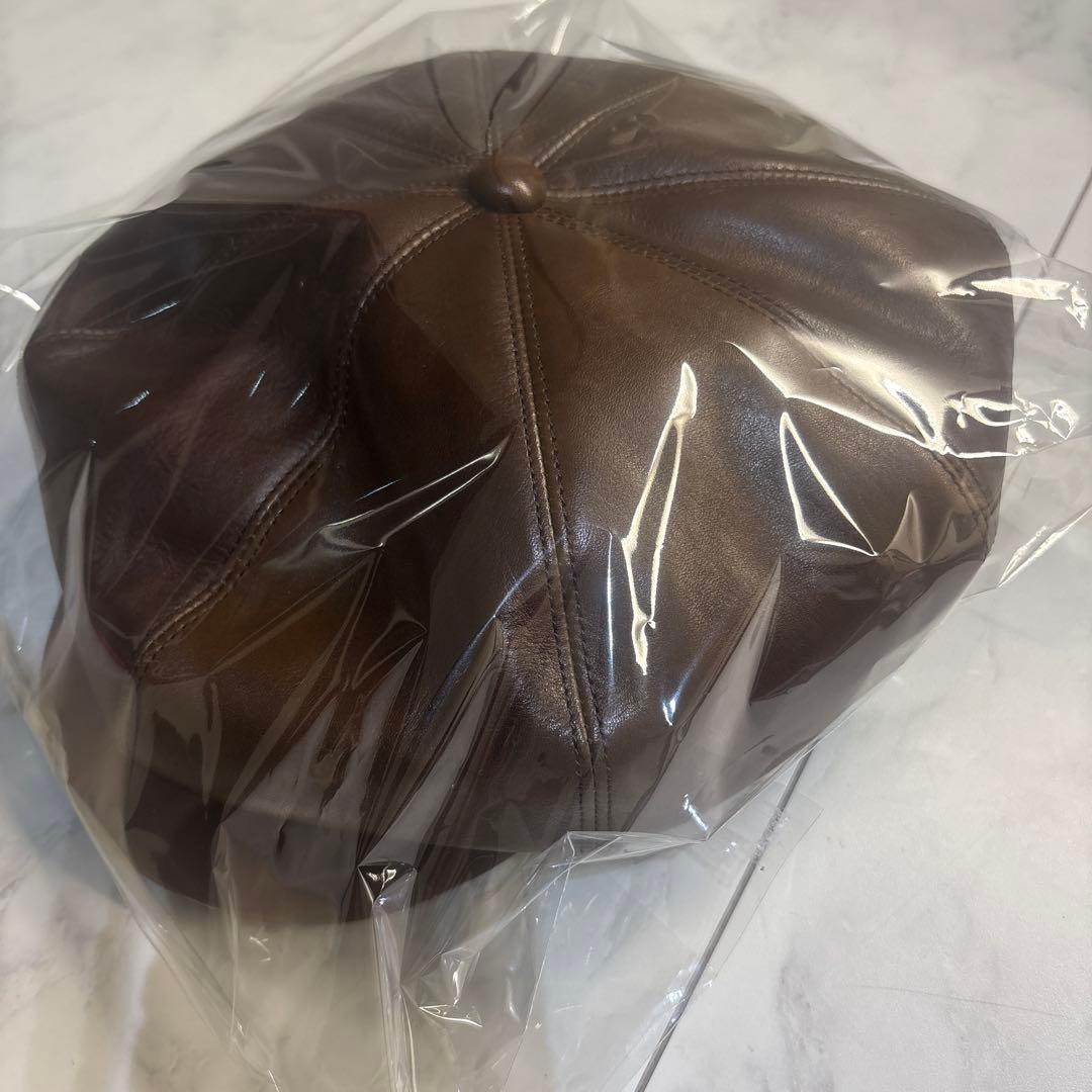 BRUNEL&Co. HATMAKERS×新喜皮革×キャスケット 40サイズ