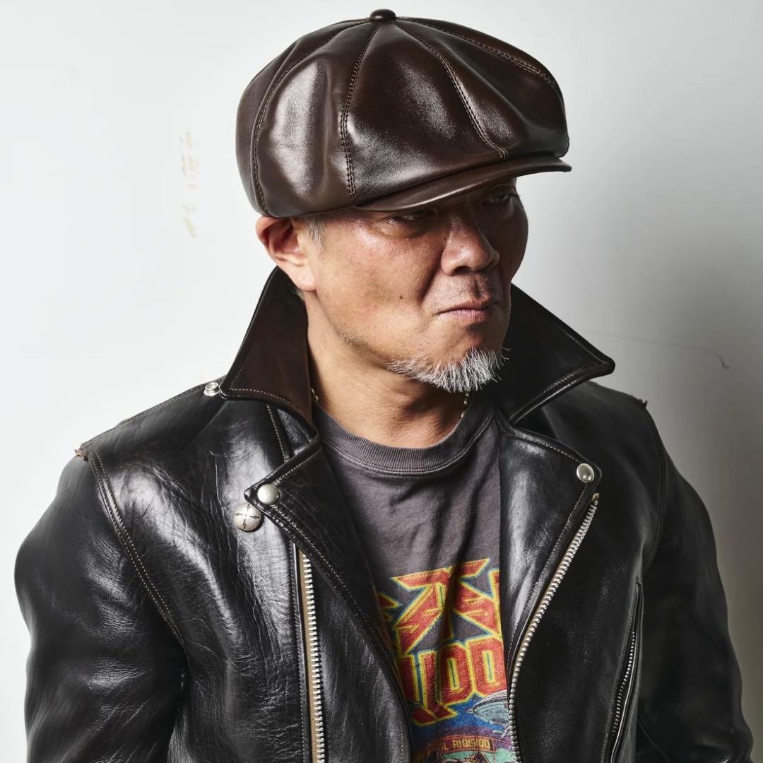 BRUNEL&Co. HATMAKERS×新喜皮革×キャスケット 40サイズ
