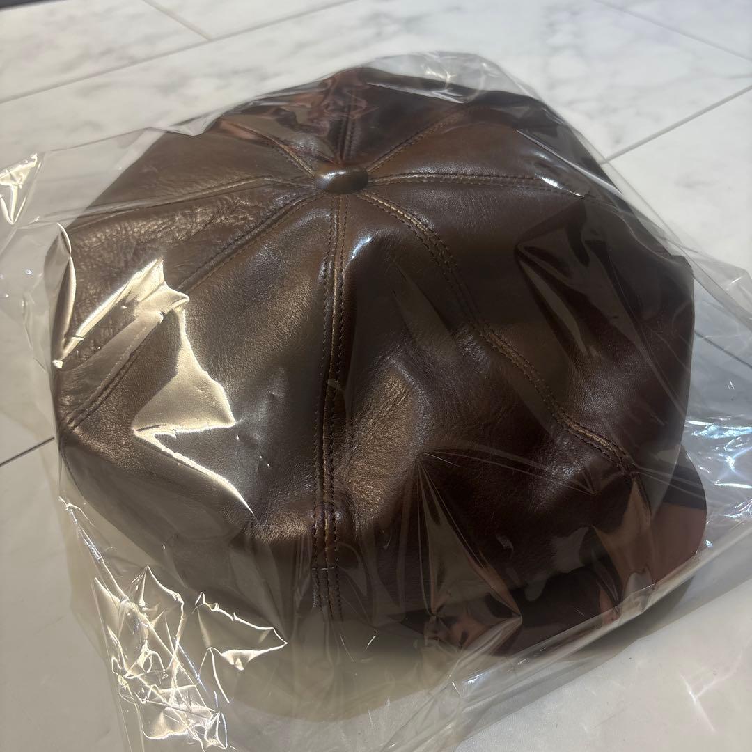 BRUNEL&Co. HATMAKERS×新喜皮革×キャスケット 40サイズ