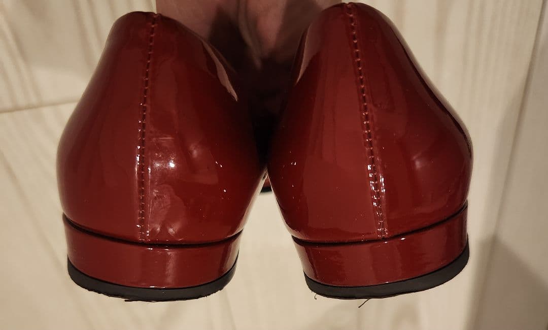 フェラガモ　フラット　ボルドー　5 1/2