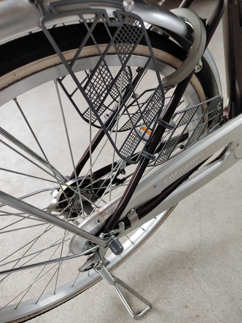 【値下げ】マルイシ　自転車　シティ サイクル 24インチ ブラウン　引き取り価格