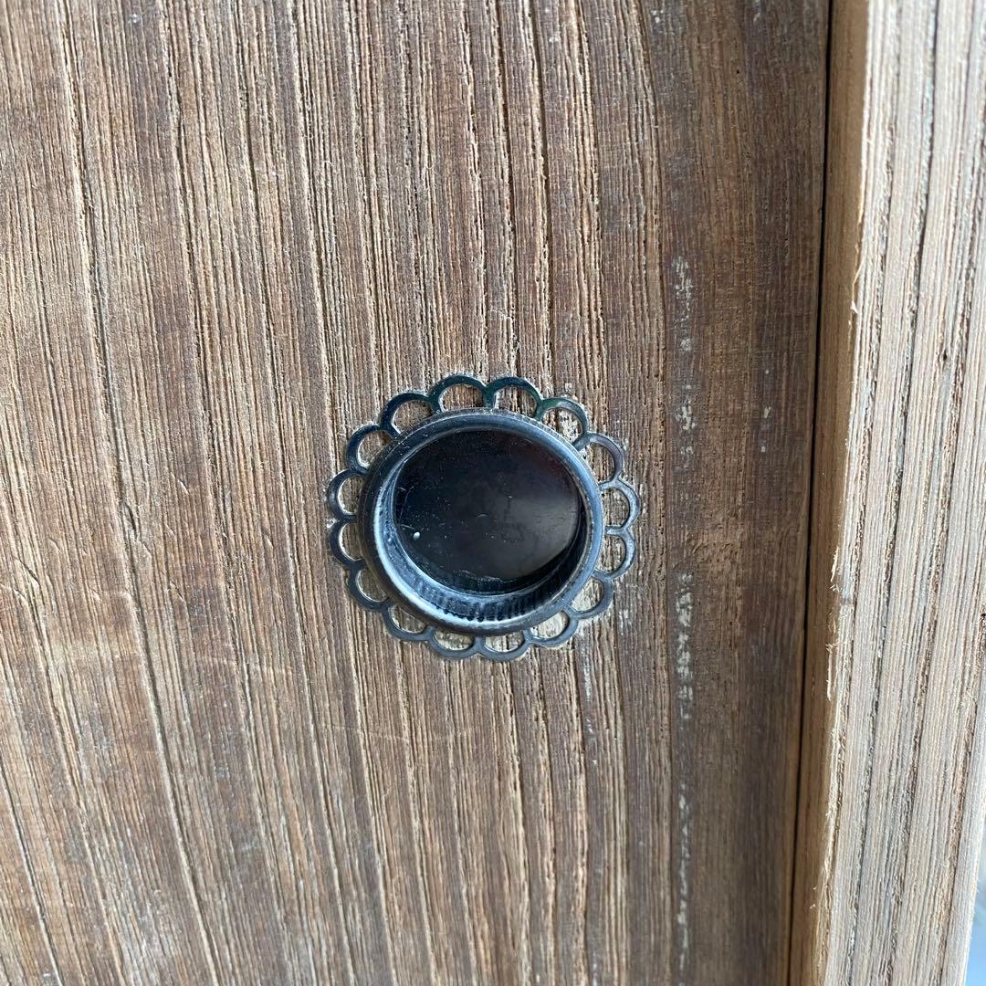 ヴィンテージ 箪笥 チェスト テレビ台 桐 杉 無塗装 昭和レトロ z434