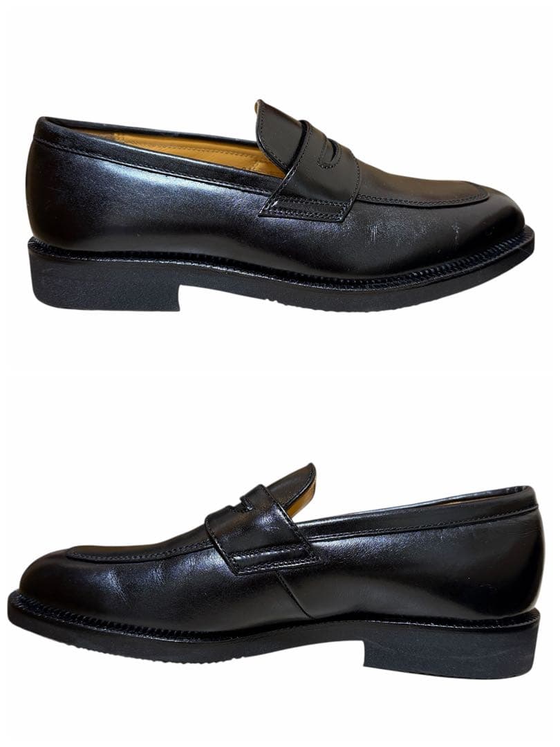 BURBERRY LONDON バーバリー ローファー ノバチェック レザー