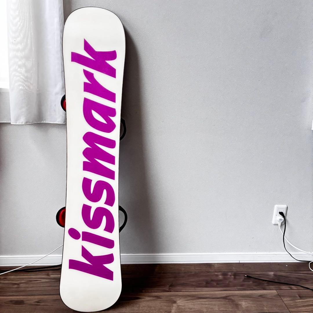 KISSMARK キスマーク　スノーボード/ビンディング　136㎝　ケース付
