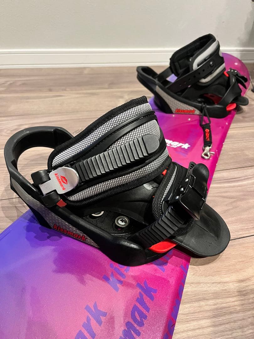 KISSMARK キスマーク　スノーボード/ビンディング　136㎝　ケース付