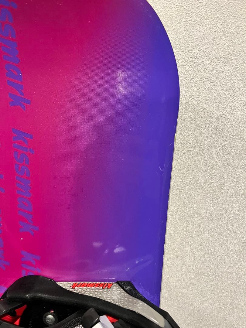 KISSMARK キスマーク　スノーボード/ビンディング　136㎝　ケース付