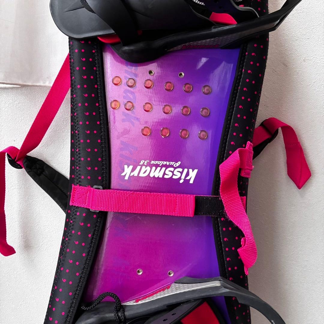 KISSMARK キスマーク　スノーボード/ビンディング　136㎝　ケース付