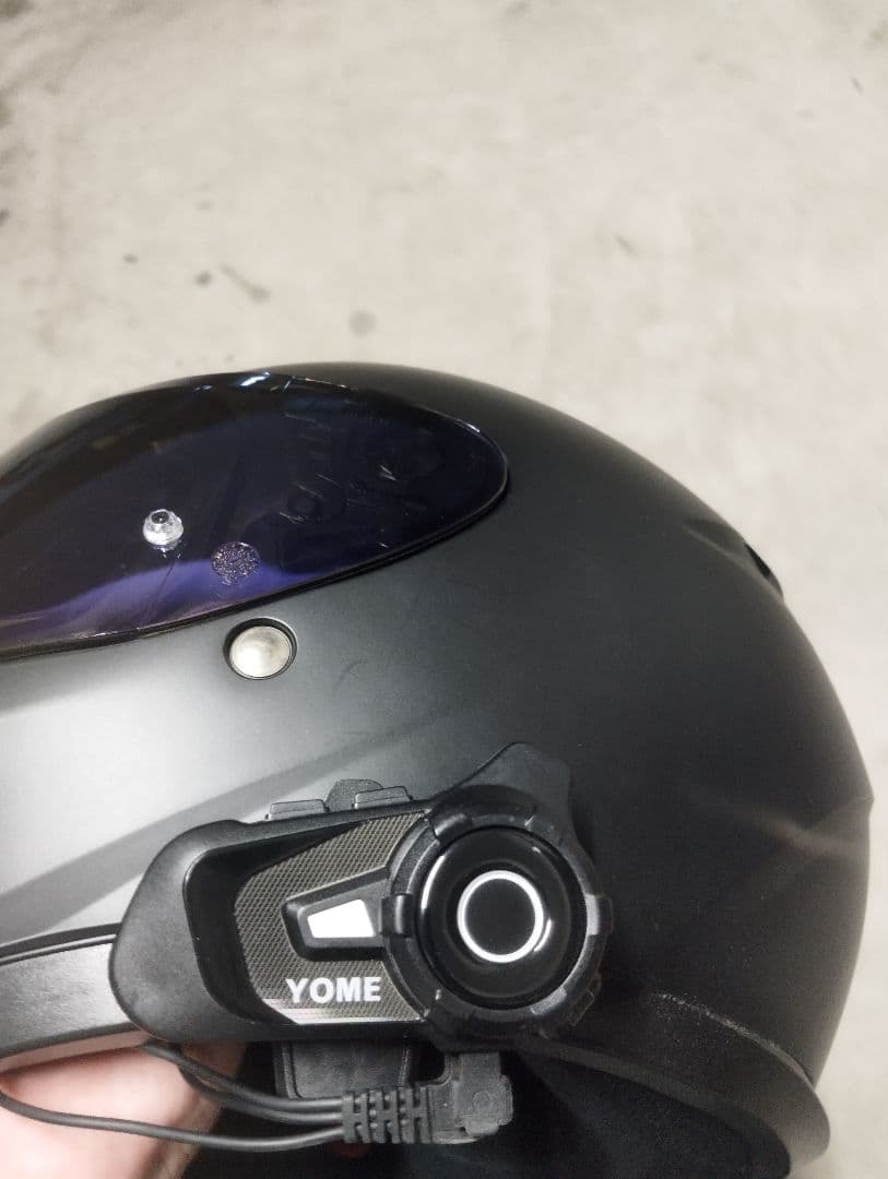 美品 HJC フルフェイスヘルメット インカム付き　 サイズは、SかMサイズです