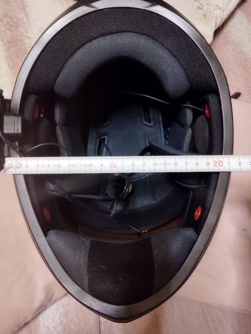 美品 HJC フルフェイスヘルメット インカム付き　 サイズは、SかMサイズです