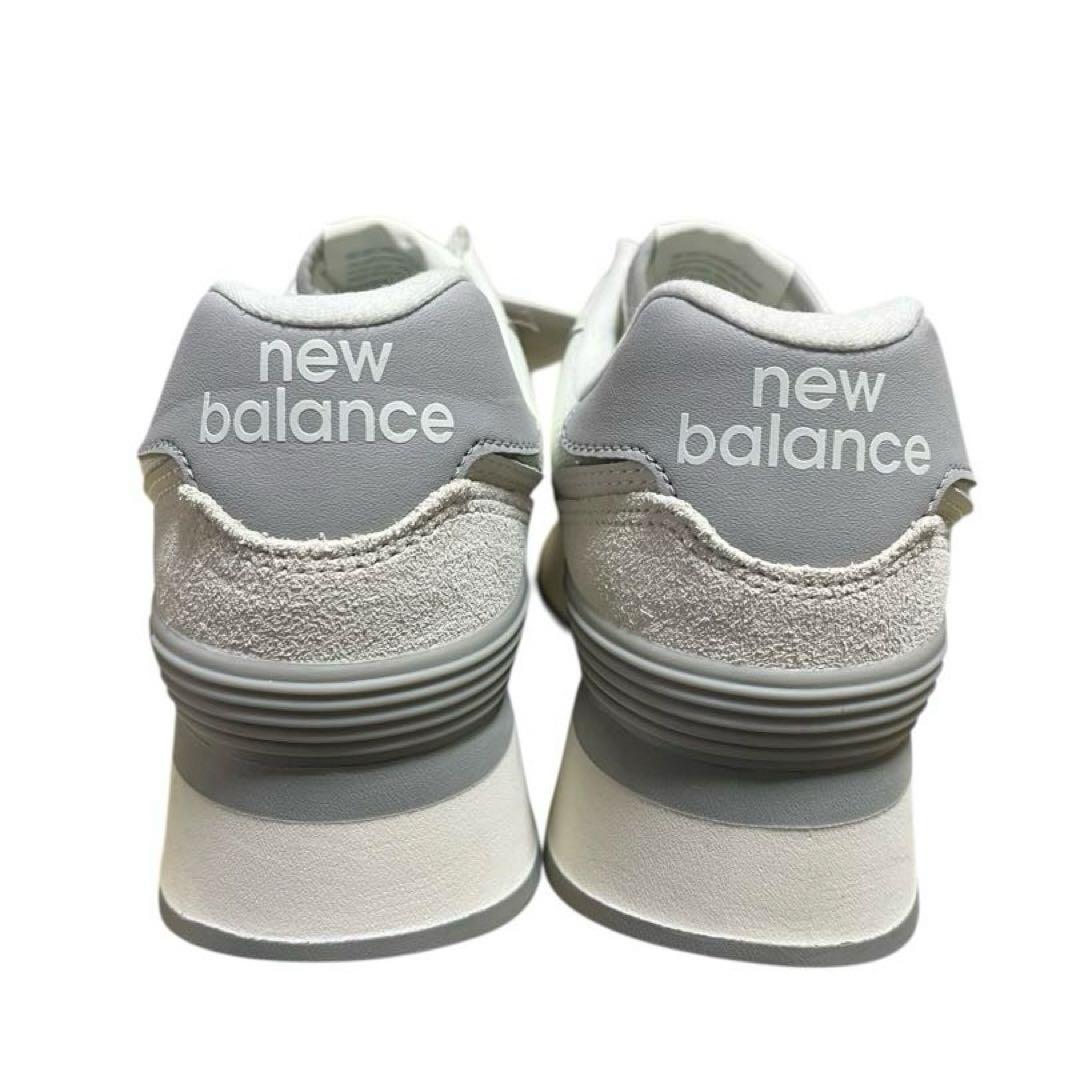 ニューバランス　574 厚底　WL574ZJP ホワイト　25.0 新品