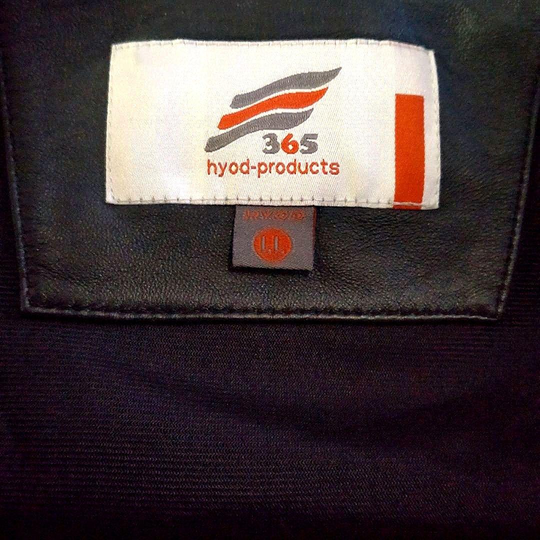 〈山〉hyod 365ax レザージャケットLL