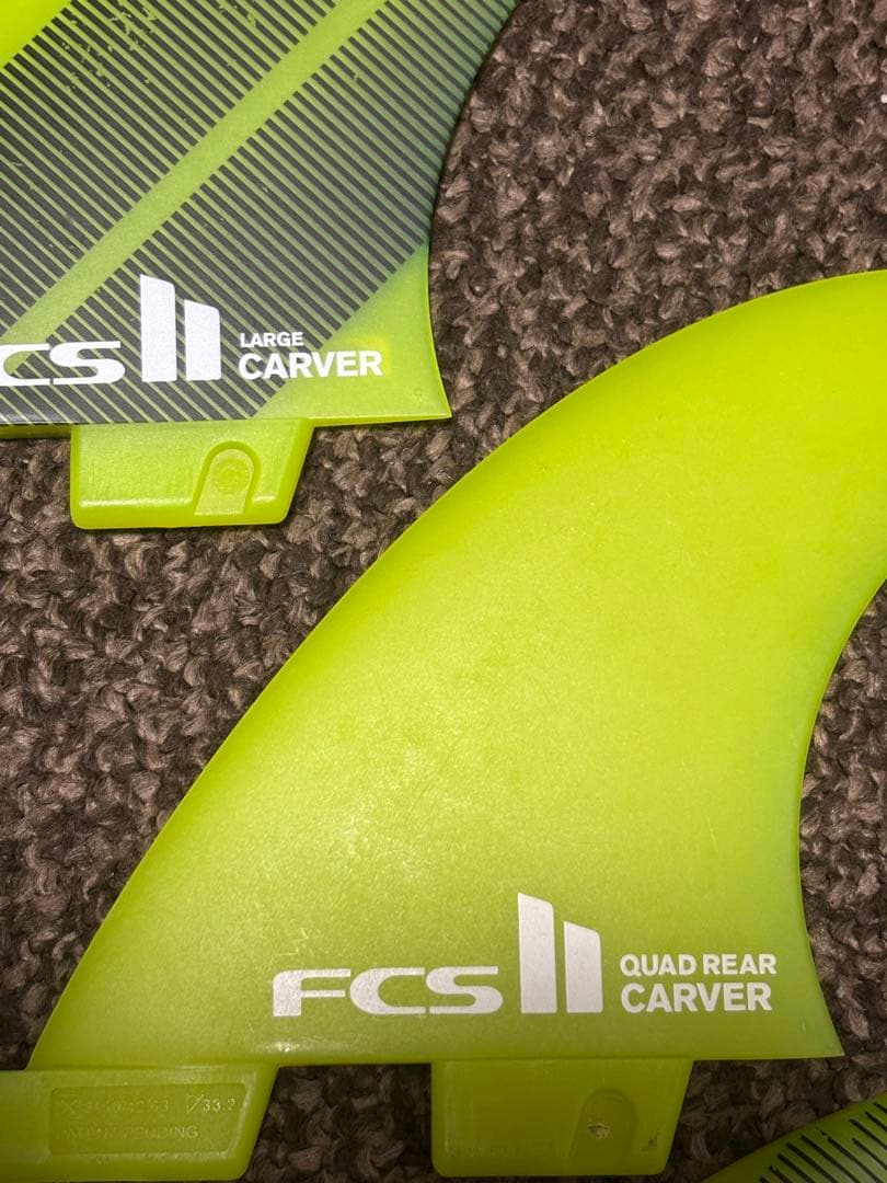 FCS2 Carver ラージクアッド　トライ5フィン