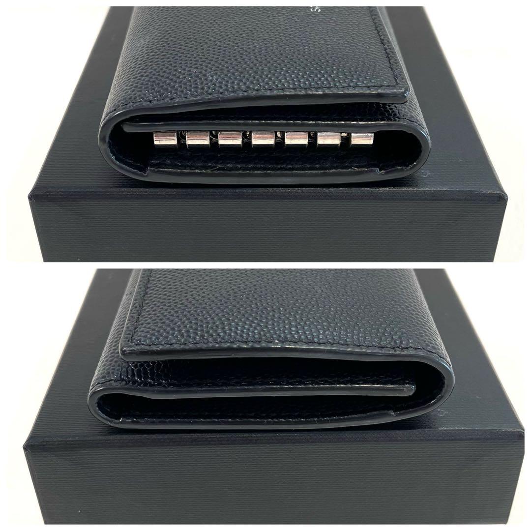 極美品　サンローラン　キーケース　付属品　黒　人気　レザー