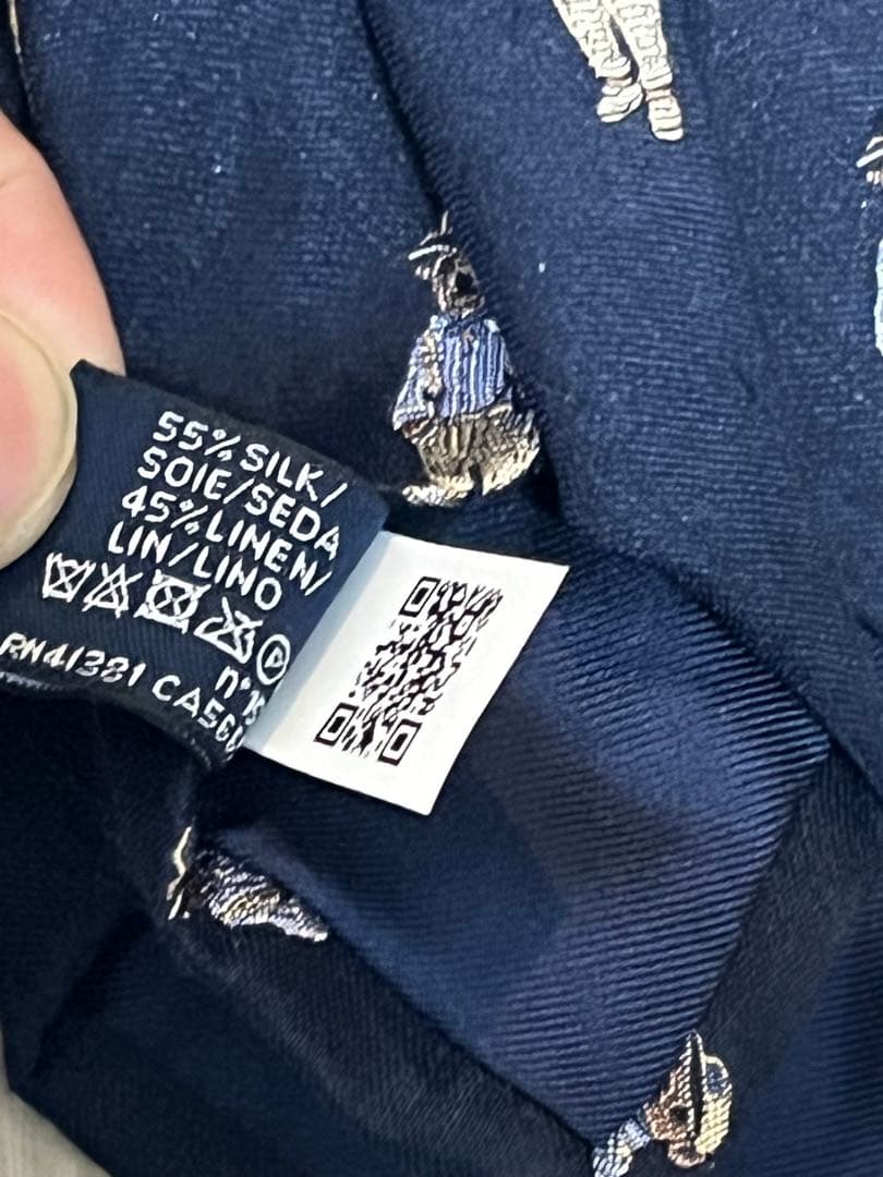 ポロラルフローレン　ポロベア　ネクタイ