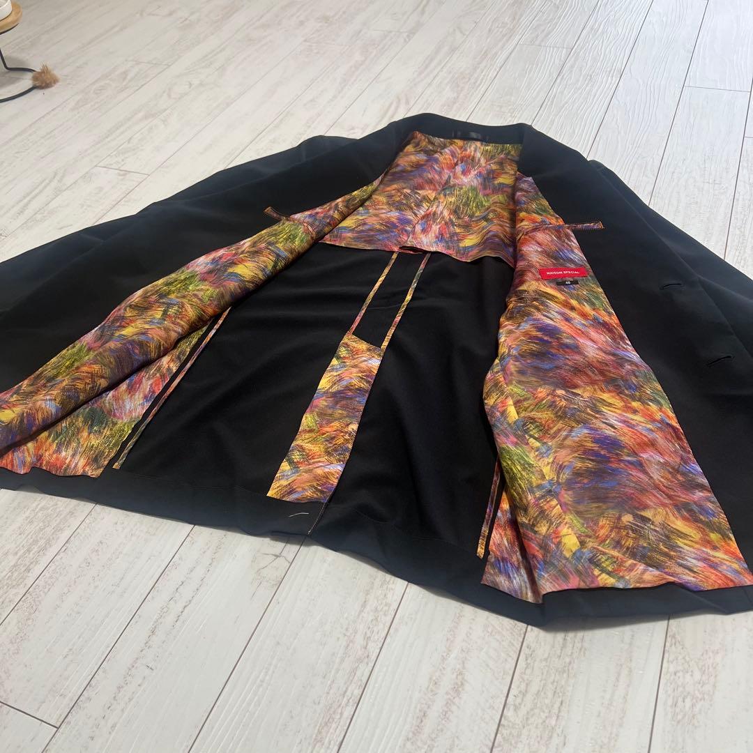 MAISON SPECIAL メゾンスペシャルブラックスーツ　サイズ48