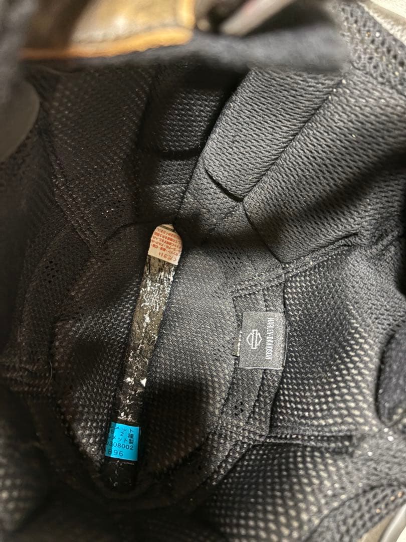 Harley-Davidson ジェットヘルメット マットブラック　インカム付き