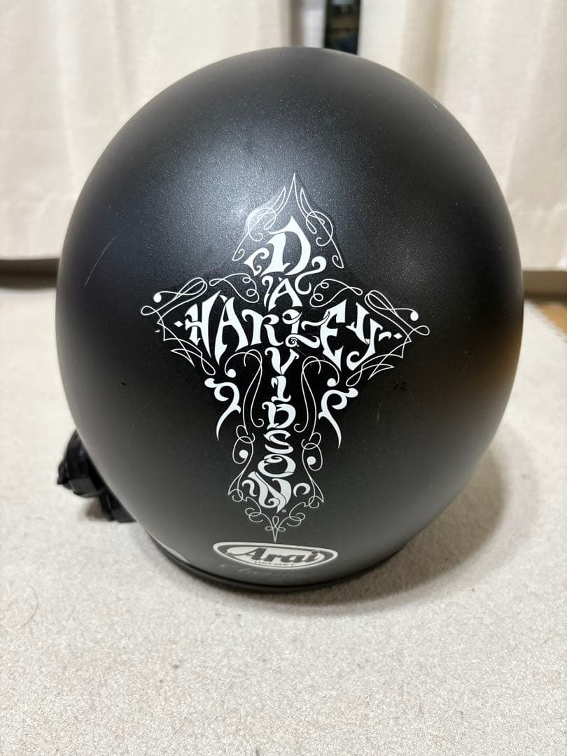 Harley-Davidson ジェットヘルメット マットブラック　インカム付き