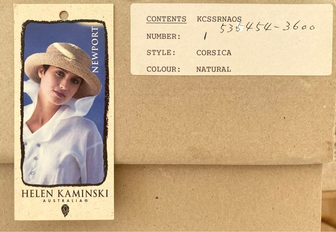 HELEN KAMINSKI Newport ラフィア ハット