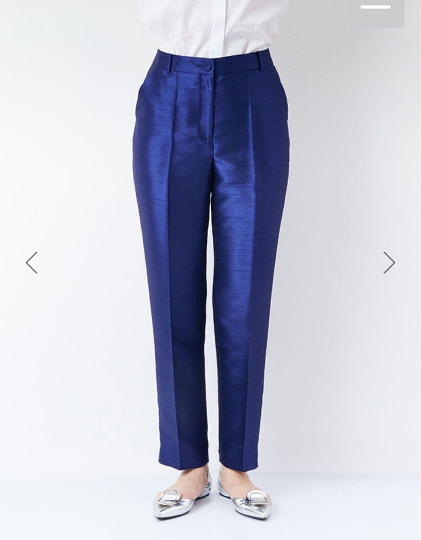 マダムエイチクローゼット　シャンタンパンツ　サイズ40