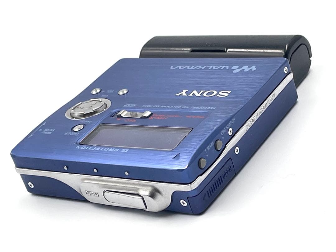 録音再生OK 外観美品　SONY MZ-R909 Walkman MDレコーダー
