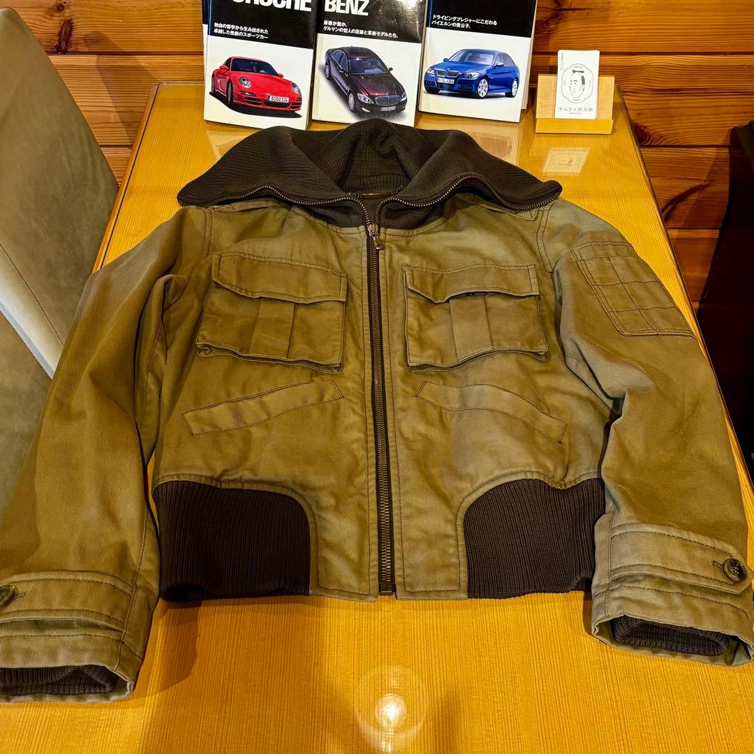 D&G ドルチェ&ガッバーナ ミリタリー　ジャケット　ブルゾン