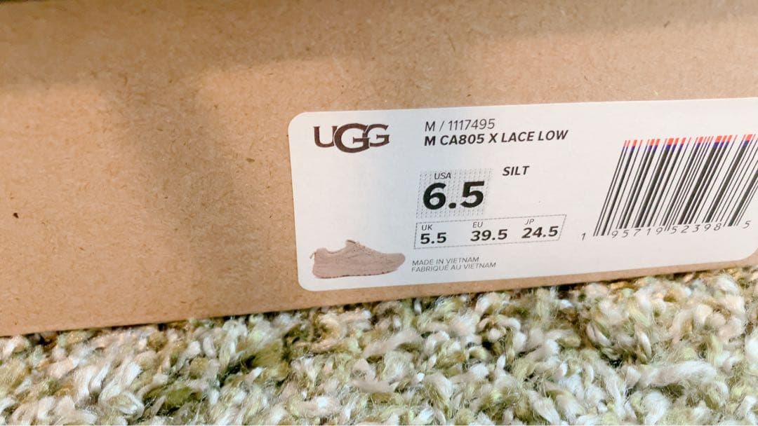 UGGスニーカー　M CA805 X LACE LOW SILT