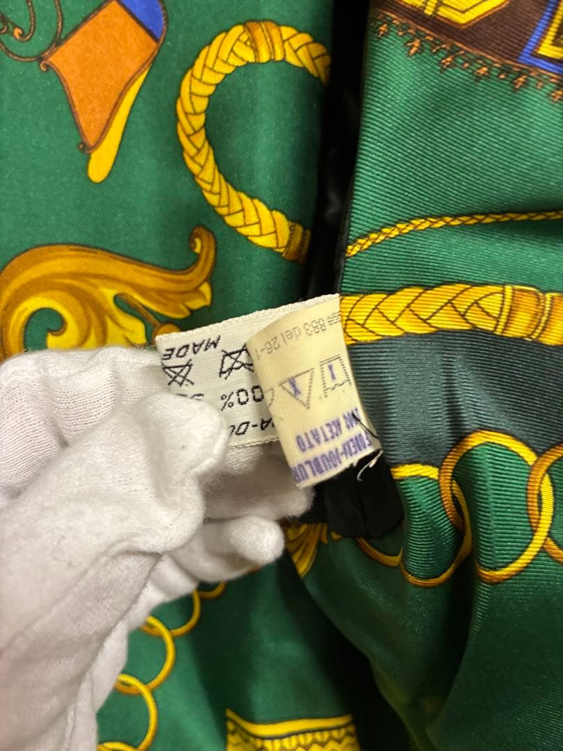 【今週末限定価格！】HERNO 　ウールコート　グリーン　ロング　美品 Aライン