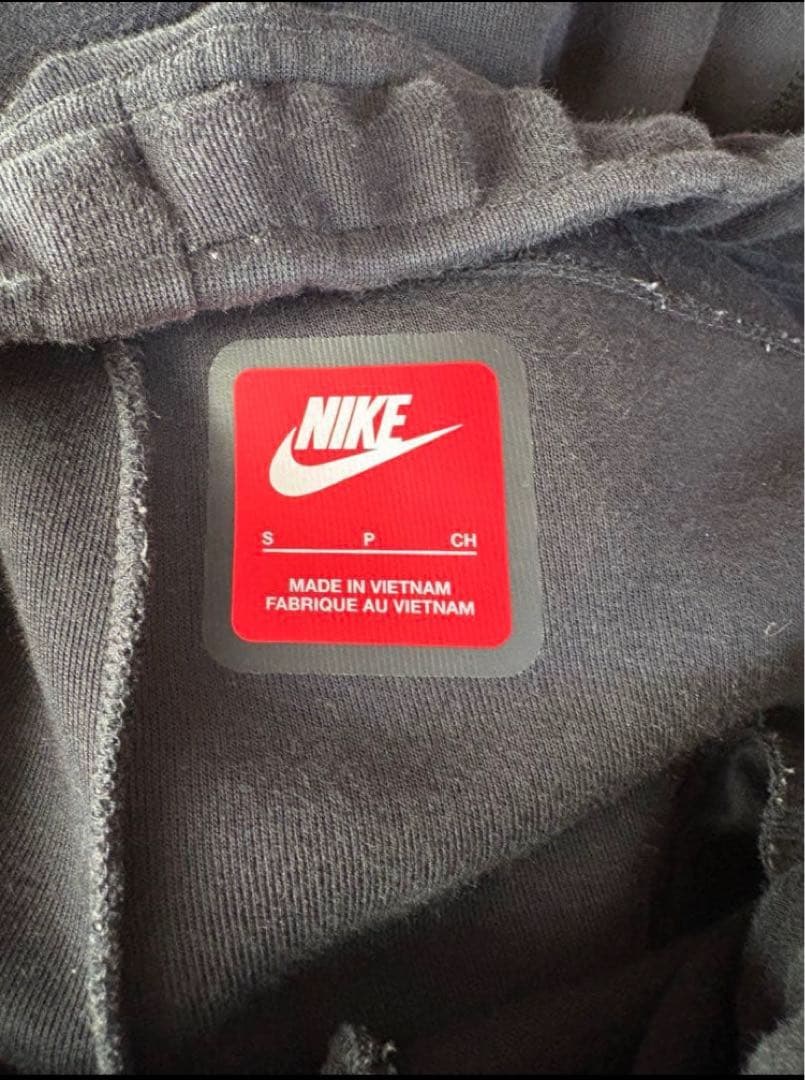 NIKE ナイキ テックフリース セットアップ黒パーカージョガーパンツ上下セット