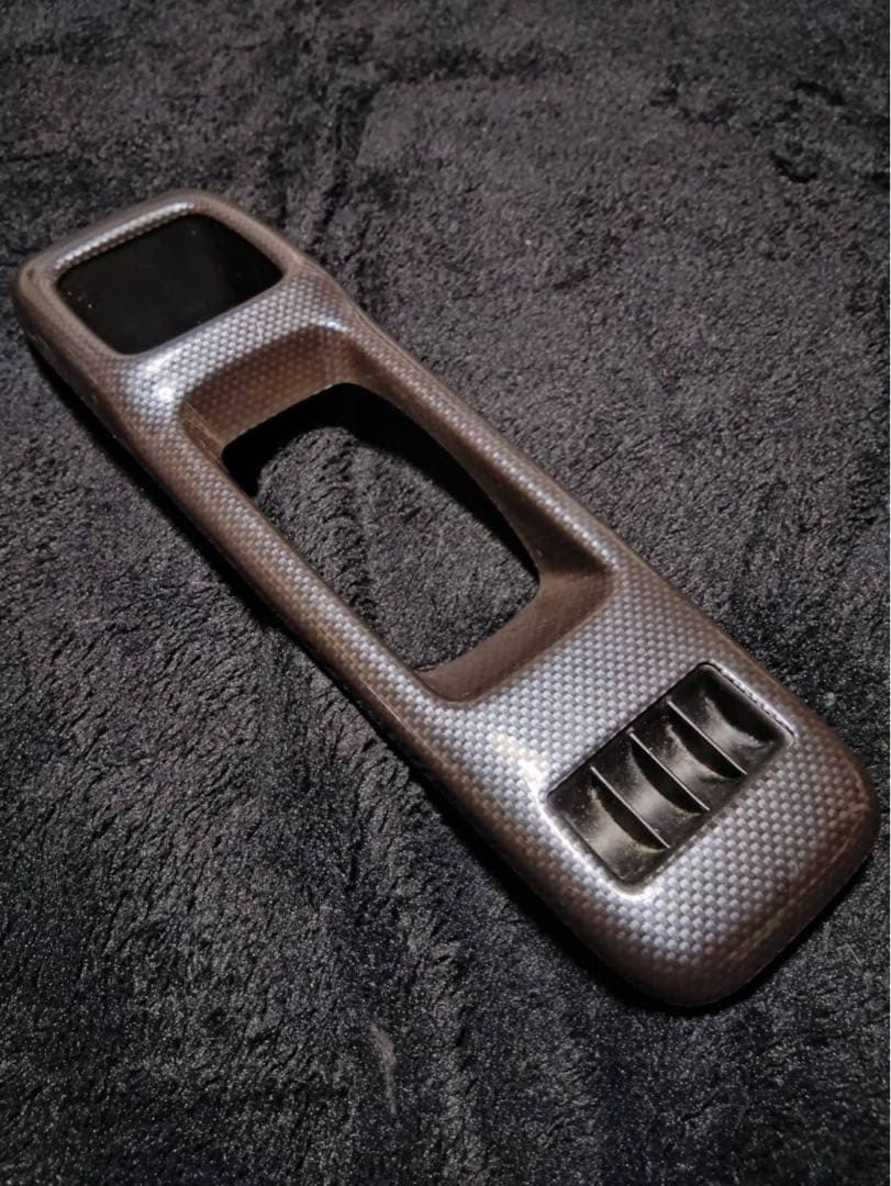 MC21S、MC11S、MCワゴンR純正OPカーボン調パネル付き４点セット！希少