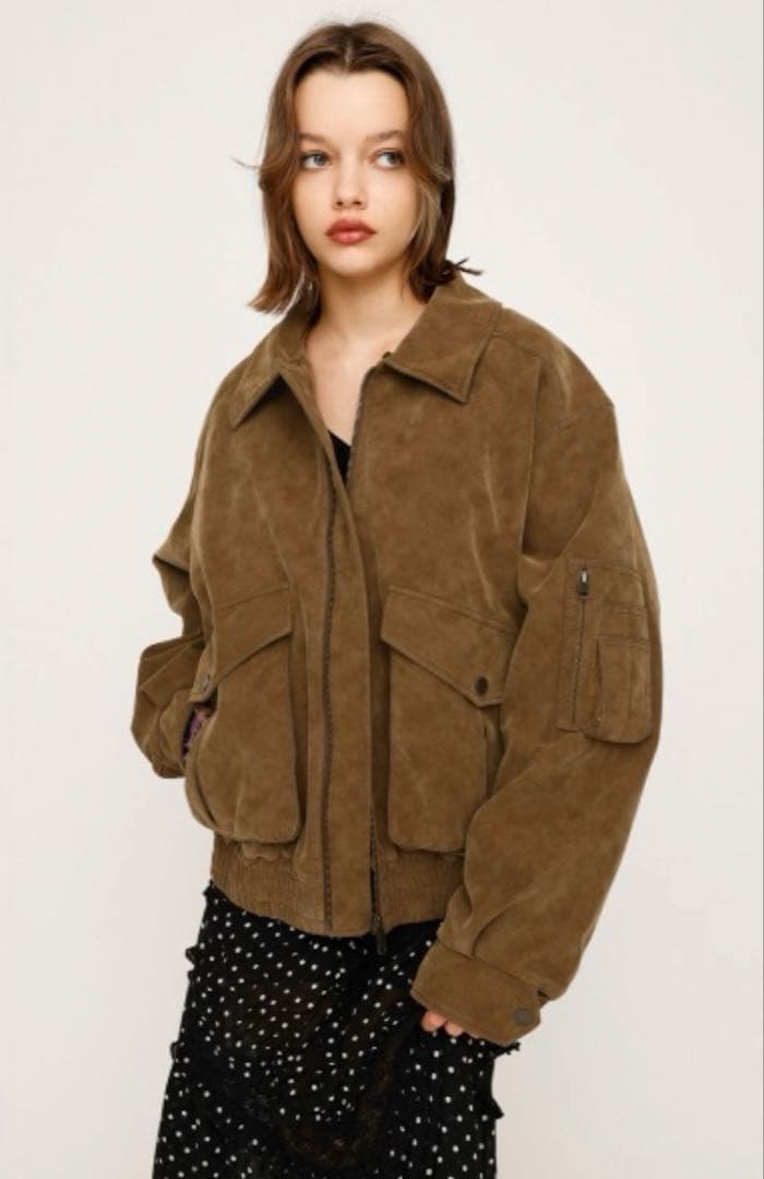 12⭐︎SLYWASHED PUFFERBZウォッシュド パッファーブルゾン