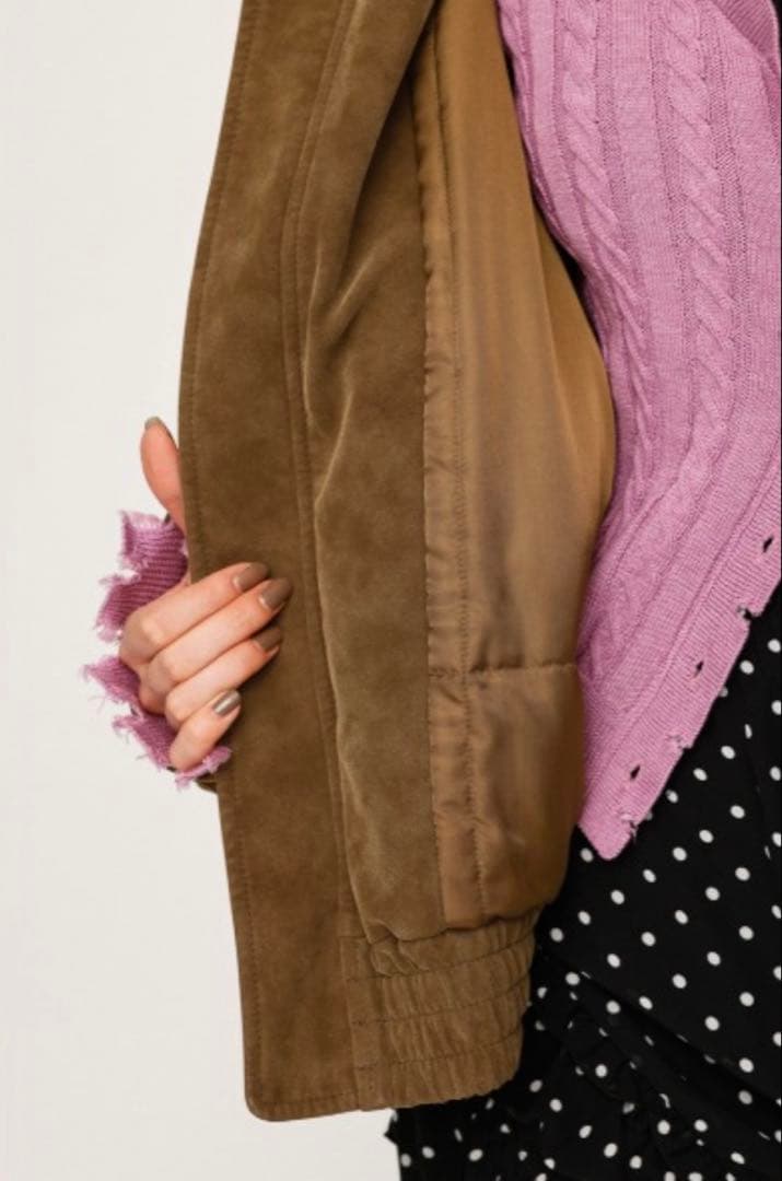 12⭐︎SLYWASHED PUFFERBZウォッシュド パッファーブルゾン