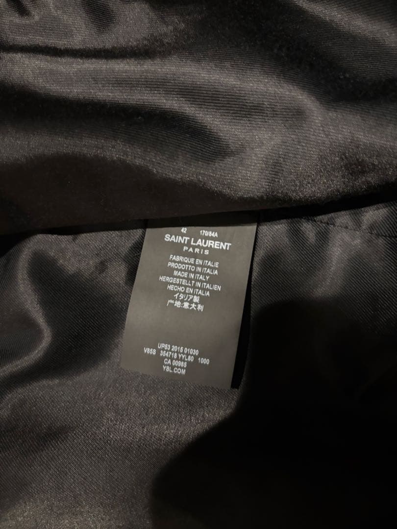 SAINT LAURENT サンローラン テディ ジャケット42