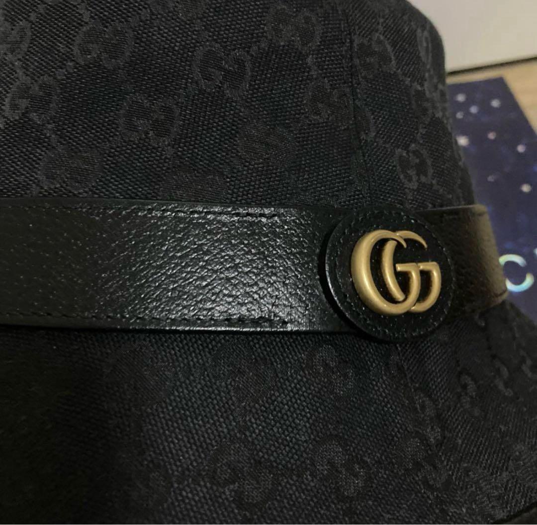 レシート 箱 タグ 全て有りGUCCI バケットハット