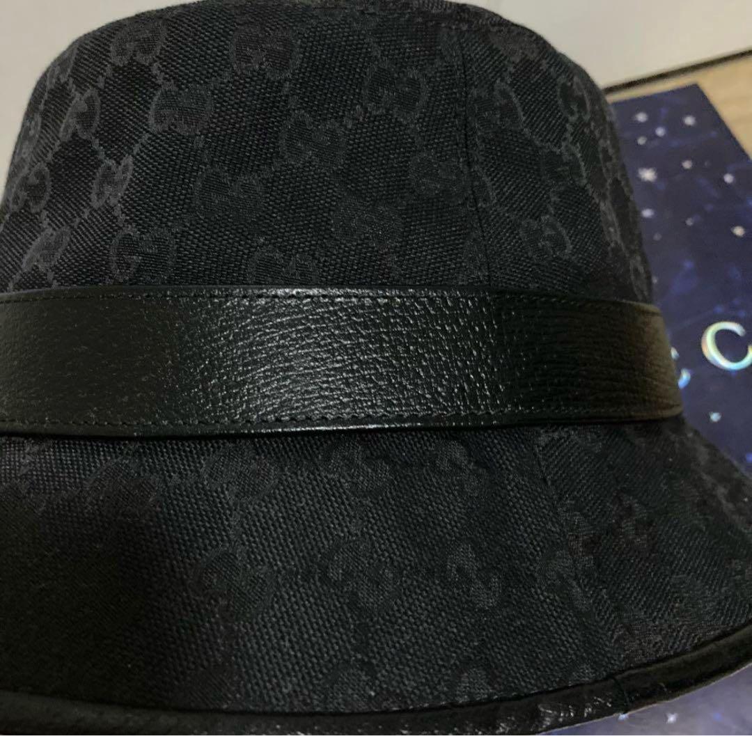 レシート 箱 タグ 全て有りGUCCI バケットハット