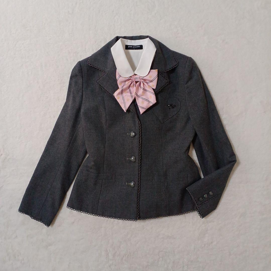 希少✨メゾピアノ　スーツ　セットアップ　卒業式　フォーマル　平成レトロ　160