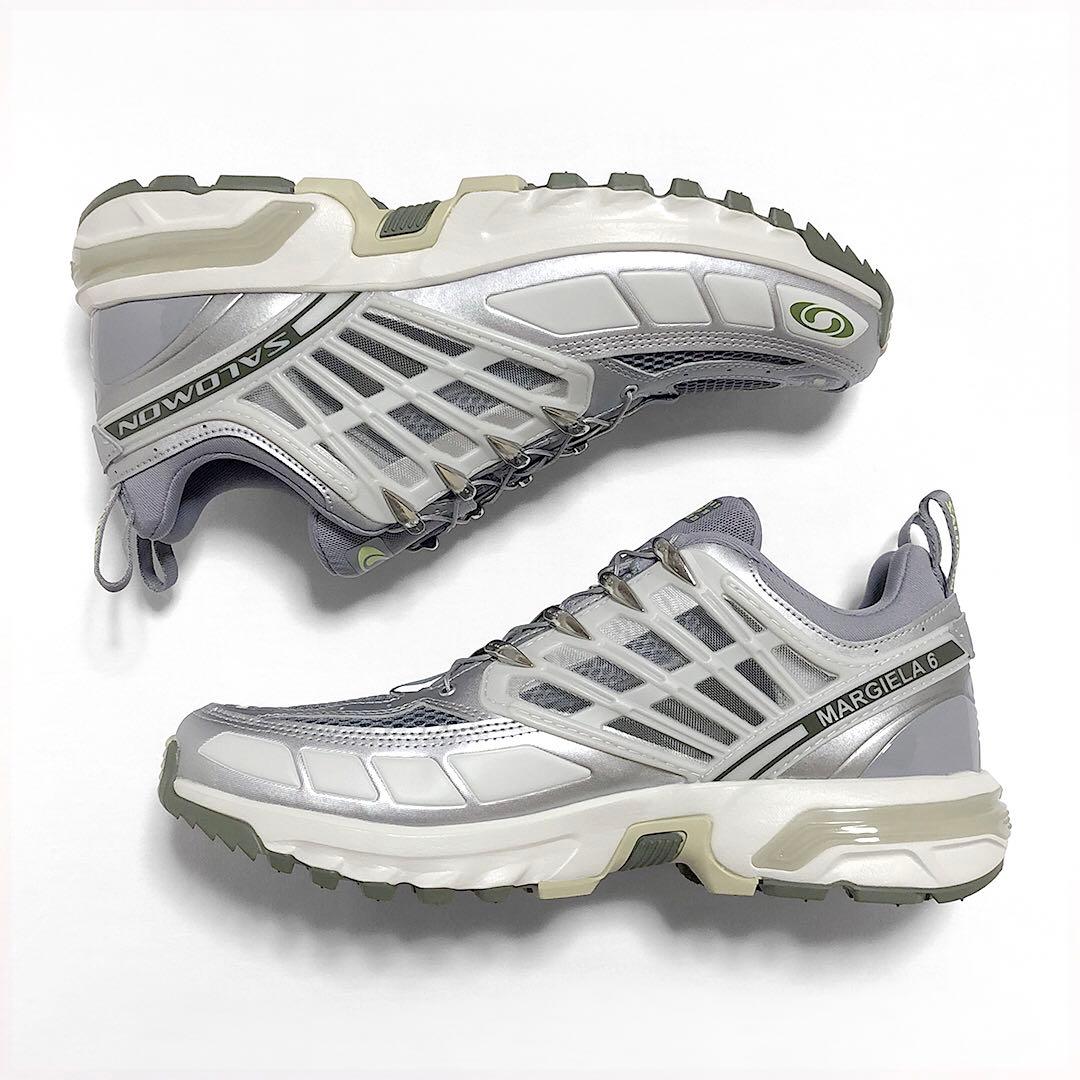 【新品未使用】MM6 メゾンマルジェラ×サロモン ACS PRO 銀 24.5