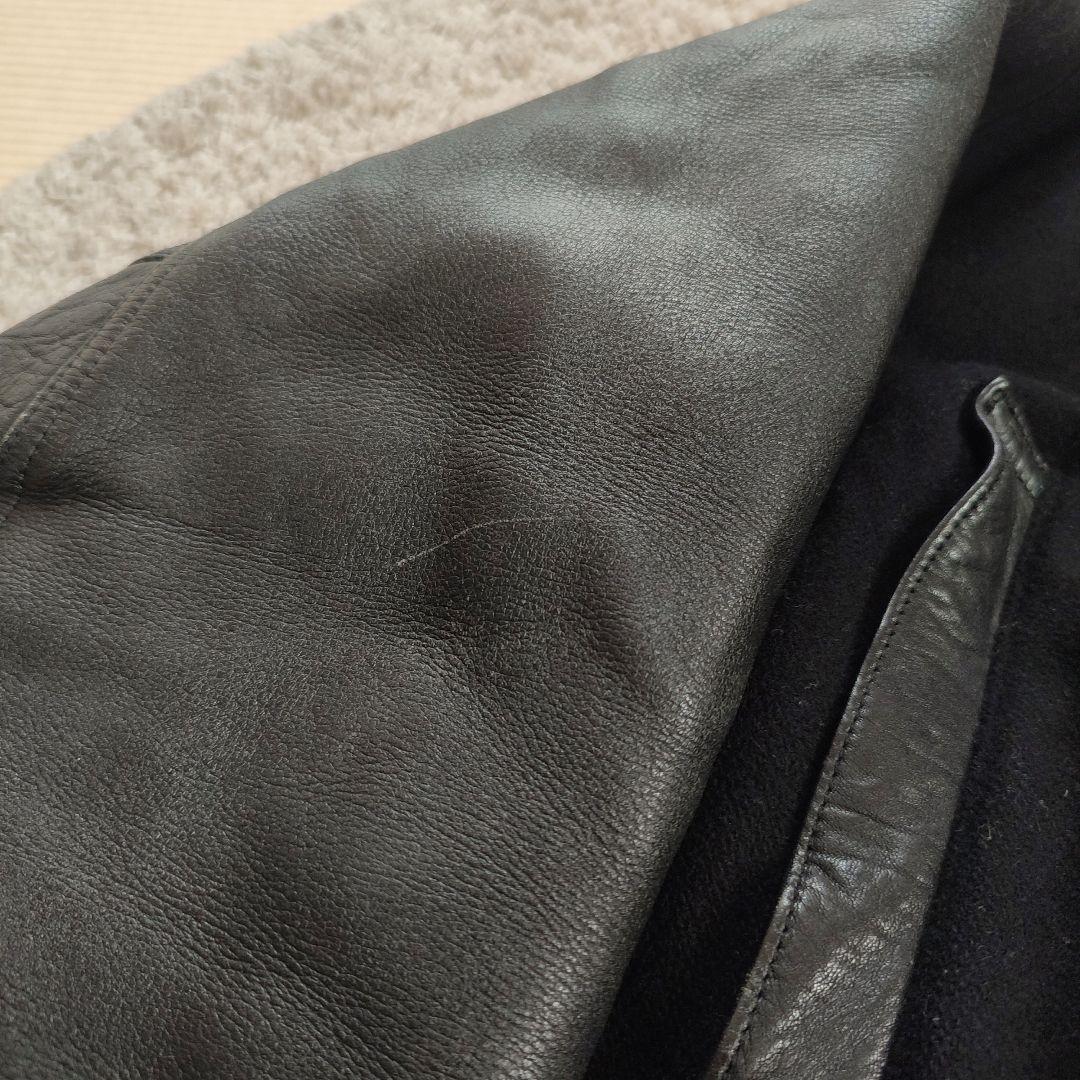 美品 PACCINO パチーノ スタジャン M〜L袖 レザー