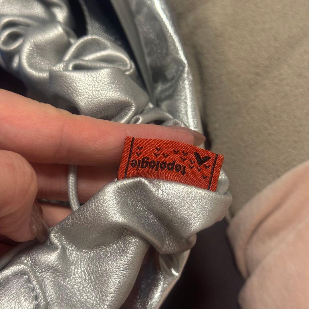 と*こ様 topologie ボトルサコッシュ ラージ シルバー シルバーショル